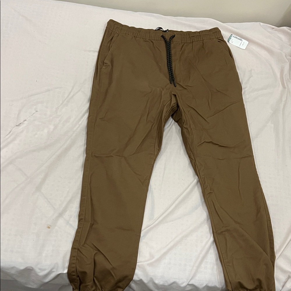 Men's Brown Jogger Pants
